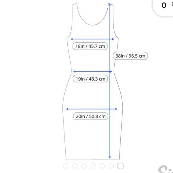 Ella Moss Blue Strappy Off Shoulder Dress - Picture 6 of 7